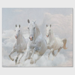 Papier Cadeau Les Chevaux
