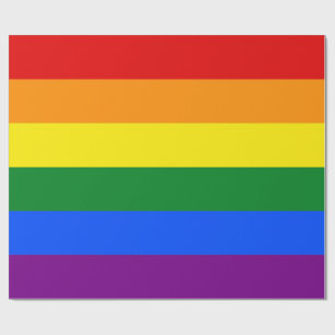 Papier Cadeau Les couleurs de l'arc-en-ciel