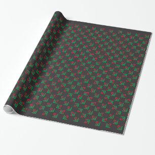 Papier Cadeau Les couleurs de Noël S&C