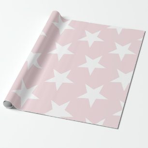 Papier Cadeau Les étoiles blanches rougissent conception chic