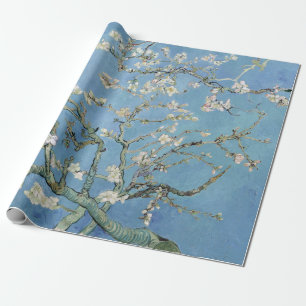 Papier Cadeau Les fleurs d'amandes de Vincent Van Gogh