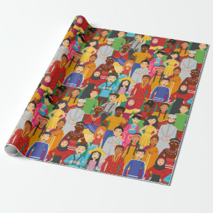 Papier Cadeau Les gens