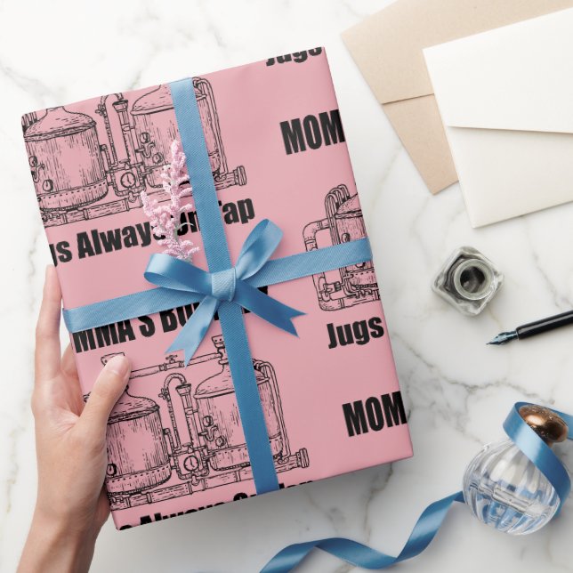Papier Cadeau Les Jugs De Booberie De Momma Toujours Sur Le Bac (Cadeaux)