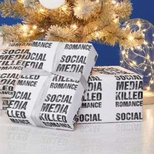 Papier Cadeau Les médias sociaux ont tué la romance