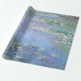 Papier Cadeau Les Nympheas Water Lilies Claude Monet Fine Art