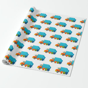 Papier Cadeau Les ordures, les ordures, les enfants