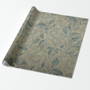 Papier Cadeau Les ornements fleurissent asiatique chinois vieux