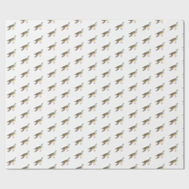 Papier Cadeau Les Pigeons (Plat)