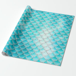 Papier Cadeau Les poissons chatoyants à l'échelle de l'Aqua