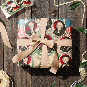 Papier Cadeau Les premiers présidents américains restaurèrent la