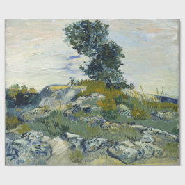 Papier Cadeau Les roches par Vincent van Gogh