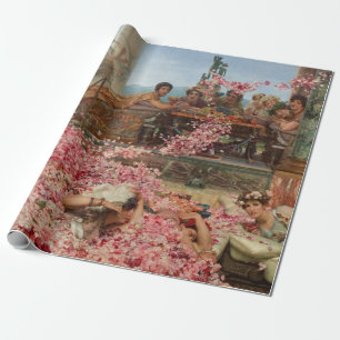 Papier Cadeau Les Roses de Heliogabalus Sir Lawrence Alma-Tadema