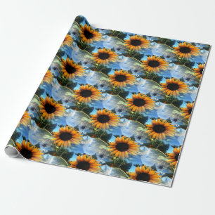 Papier Cadeau Les tournesols de Caitlin....