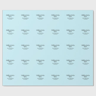 Papier Cadeau lets the adventure begins bridal shower add name d