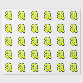 Papier Cadeau Lettre "a" THCA $THCBand