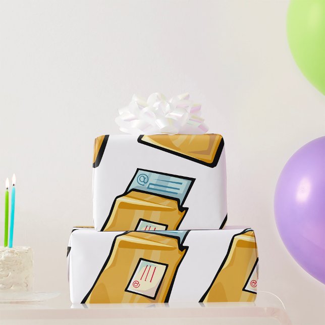 Papier Cadeau Lettre d'affaires (Créateur téléchargé)