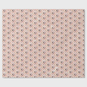Papier Cadeau Lettre F