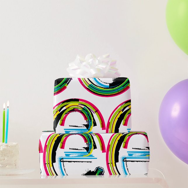 Papier Cadeau Lettre Grunge E (Créateur téléchargé)