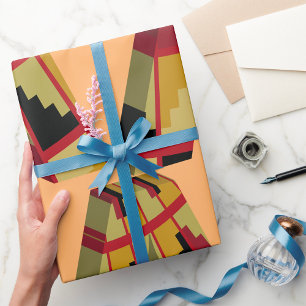 PAPIER CADEAU LETTRE TROIS DIMENSIONS A