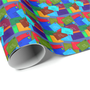 Papier Cadeau Lettres des travailleurs postaux