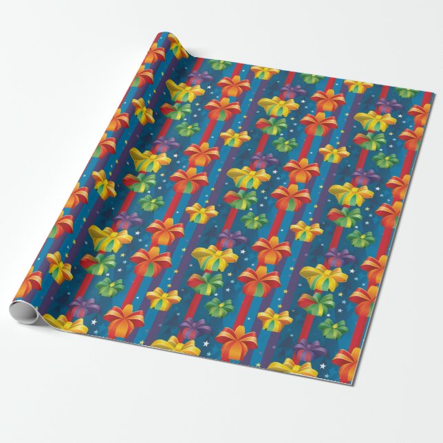 Papier Cadeau LGBT Wrapper Wonderland (Déroulé)