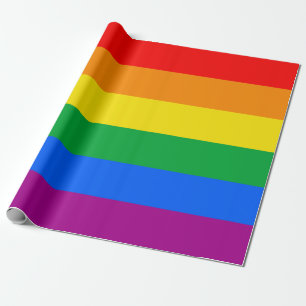 Papier Cadeau LGBTQ+ Arc-en-ciel