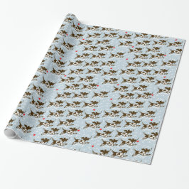 Papier Cadeau L'hiver vient