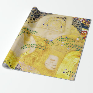 Papier Cadeau L'Hydra, Gustav Klimt