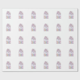 Papier Cadeau Licorne Je ne suis pas bizarre, je suis licorne de