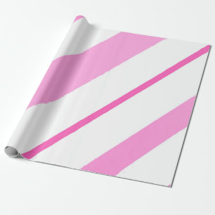 Papier Cadeau Lignes roses