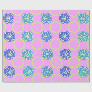 Papier Cadeau Lime Imprimer Agrumes Motif Fond d'écran