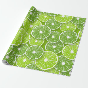 Papier Cadeau Lime pop