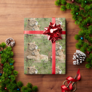 PAPIER CADEAU LIONS AMATEURS DE CADEAUX