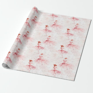 Papier Cadeau Little Ballerina #8 - Read Head Girl
