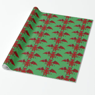 Papier Cadeau Little Red Devils Thunder_Cove