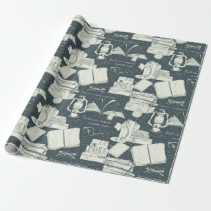 Papier Cadeau Livre