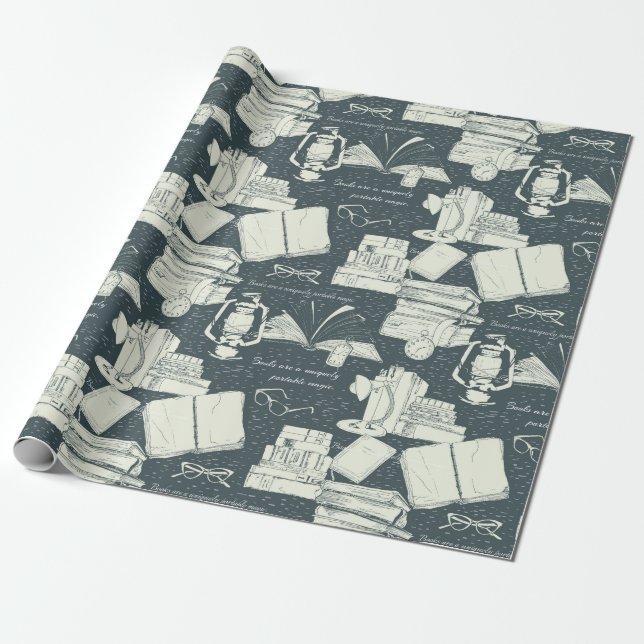 Papier Cadeau Livre (Déroulé)
