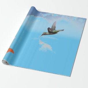 PAPIER CADEAU LIVRE DE DESIGN ORIGINAL HUMMINGBIRD