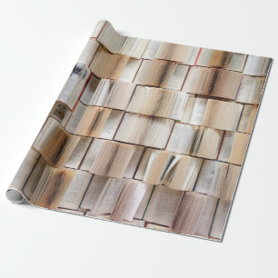 Papier Cadeau Livre de livres muraux mur décoratif