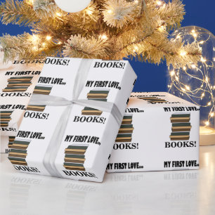 Papier Cadeau Livres Mon Premier Amour Livres 