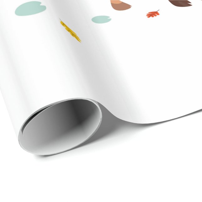 Papier Cadeau Locataires paresseux (Coin rond)