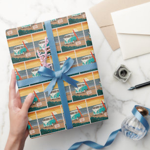 Papier Cadeau Locaux uniquement   VW Surf Van
