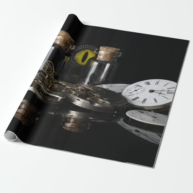 Papier Cadeau L'oeil attentif (Déroulé)