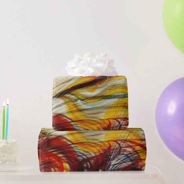 Papier Cadeau L'oeil de Dieu par Georgiana Houghton (Cadeaux de fête)
