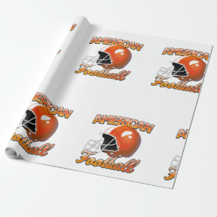 Papier Cadeau logo American Football