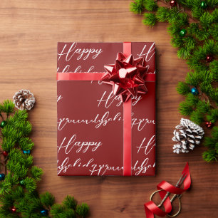 Papier Cadeau Logo de l'entreprise pour les fêtes professionnell
