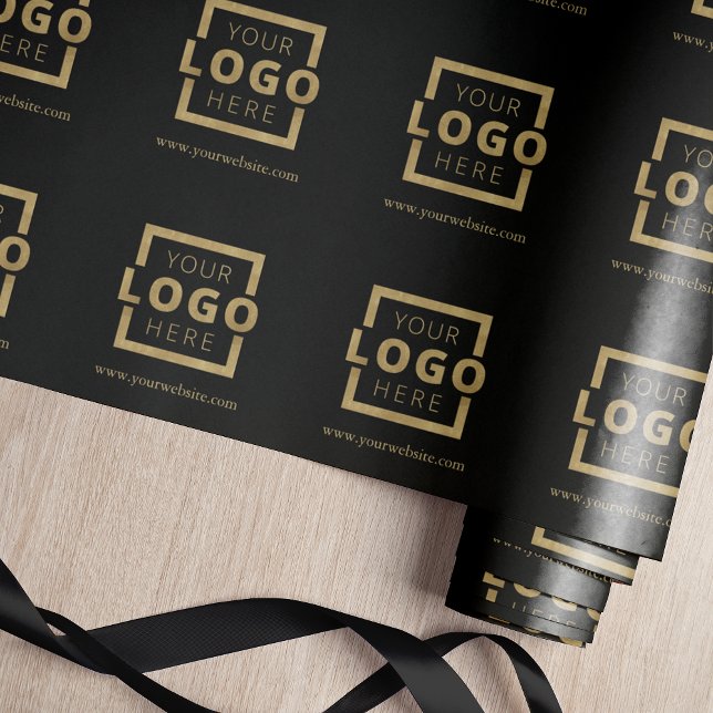 Papier Cadeau Logo d'entreprise promotionnel couleur personnalis (Créateur téléchargé)