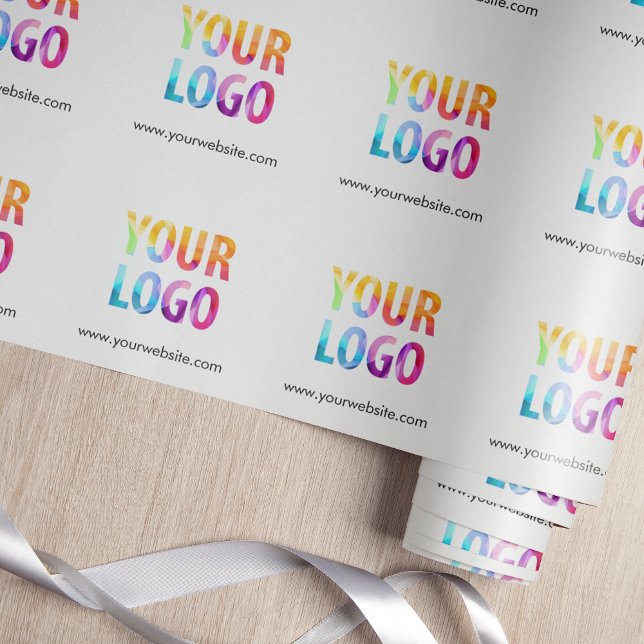 Papier Cadeau Logo d'entreprise promotionnel couleur personnalis (Créateur téléchargé)