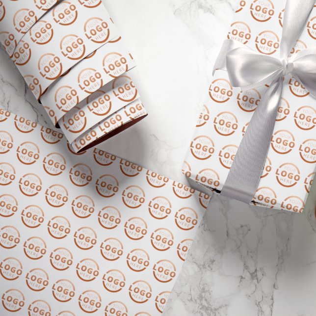 Papier Cadeau Logo d'entreprise promotionnel couleur personnalis (Créateur téléchargé)