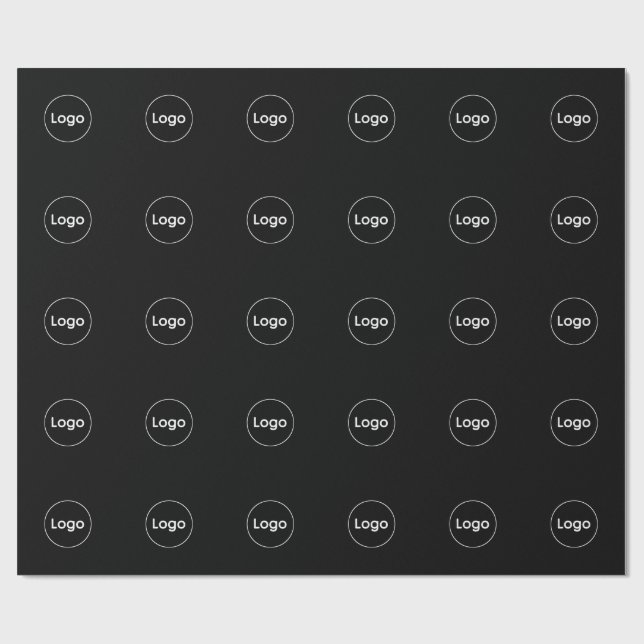 Papier Cadeau Logo personnalisé  (Plat)